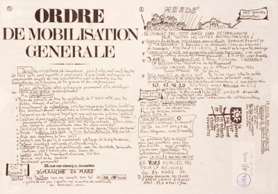 Dos de l'affiche « La fiche antimilitariste » nº 0