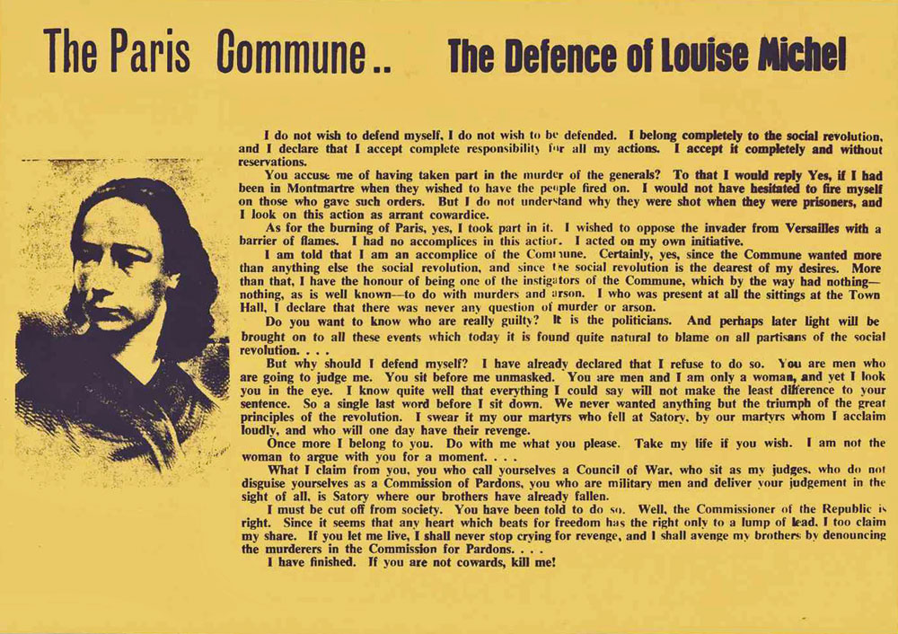 Louise Michel: the revolutionary woman who led the Paris Commune